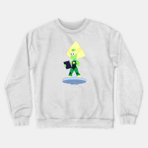 Peridot Crewneck Sweatshirt by maxtrology